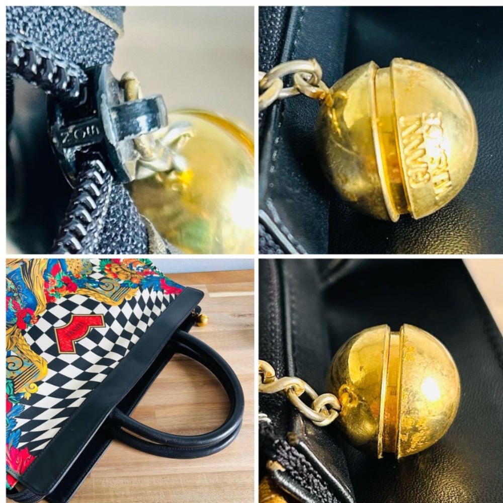 Gianni Versace vintage Checkered handbag - Picture 8 of 12